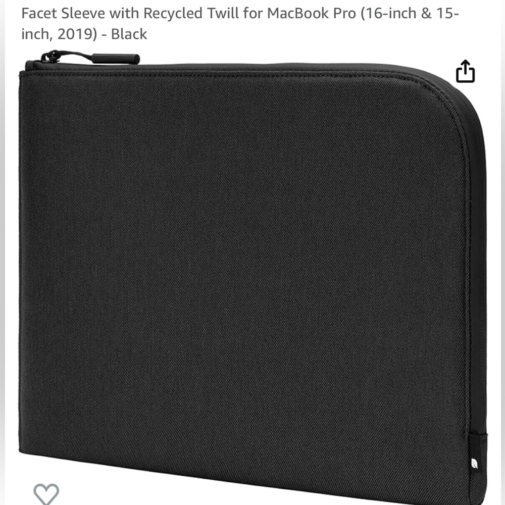 Incase macbook pro 16 in facet sleeve